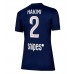 Paris Saint-Germain Achraf Hakimi #2 Hemma matchtröja Dam 2025-26 Kortärmad Billigt